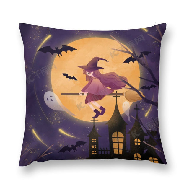 Cozy Halloween Plush Pillowcase – Elevate Your Spooky Season Sleep