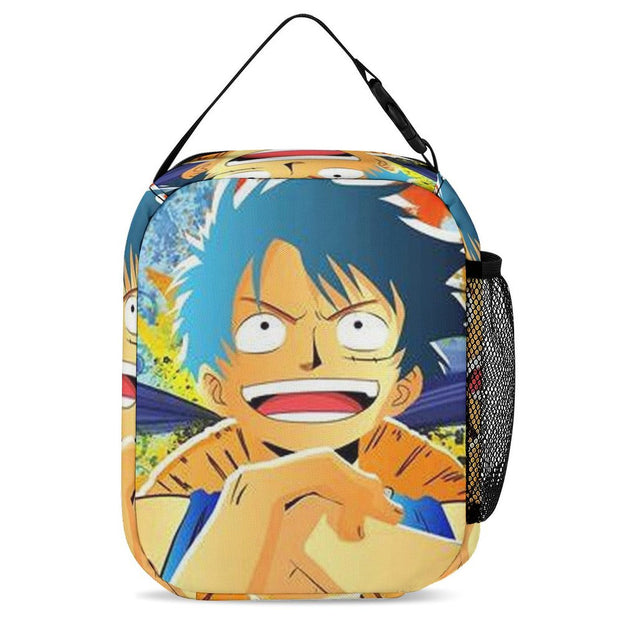 One Piece Luffy Student Backpack Trendy and Robust Unisex School Bag for Boys and Girls