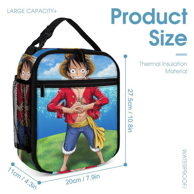 One Piece Luffy School Backpack - S0tylish and Durable Unisex Bag for Kids and Teens