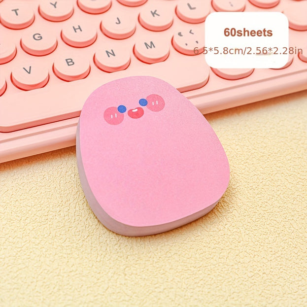 10 Pcs Vibrant Emoji Memo Pads Self Stick Notes Ideal for Office and School Use