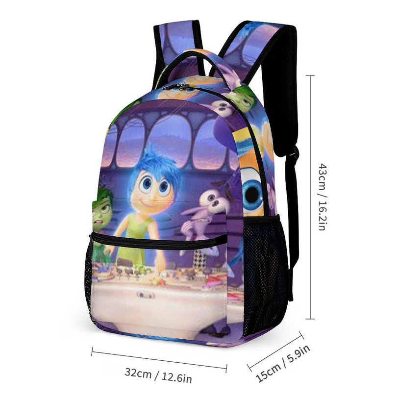 Inside Out Backpack Durable Unisex School Bag for Students Stylish Double Shoulder Design