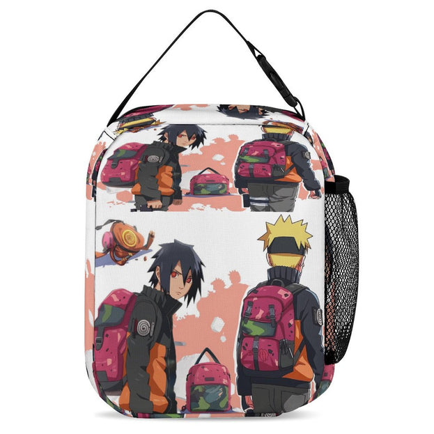 Naruto Sasuke Naruto Anime Print Backpack Durable School Bag for Kids