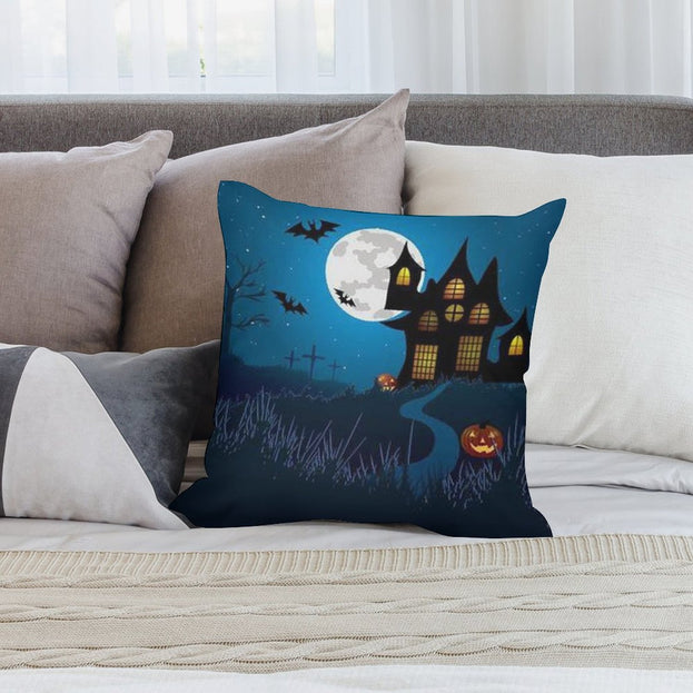 Spooky Soft Halloween Plush Pillowcase – Perfect for a Festive Bedroom